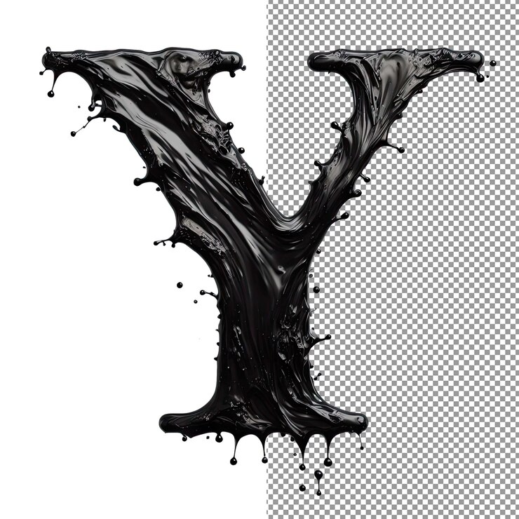 PSD tipografía dimensional letra 3d aislada en fondo png