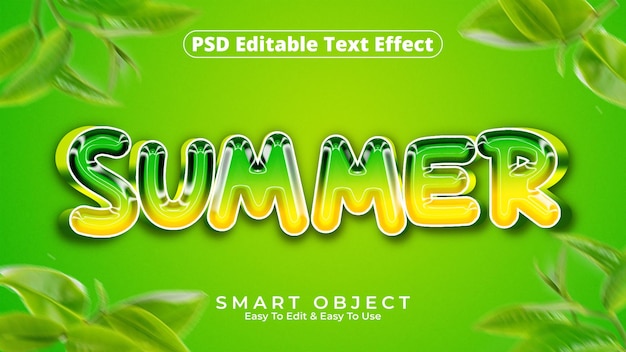 Tipografía de efecto de texto 3d en estilo de fuente moderno psd premium