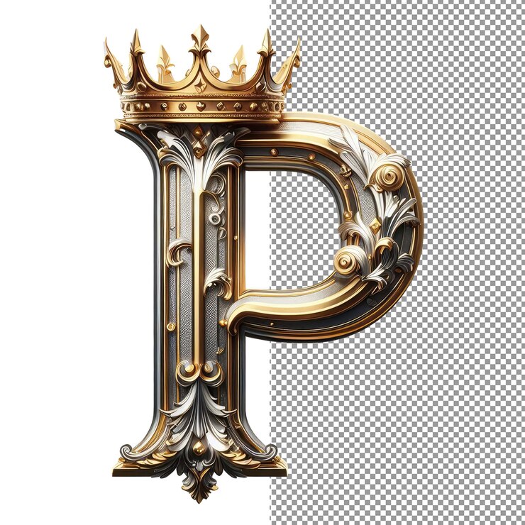 PSD tipografía innovadora letra creativa 3d única en la transparencia