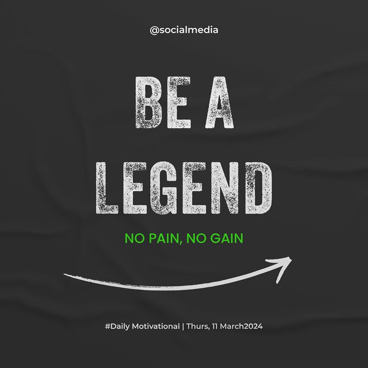 PSD tipografía plantilla de publicación de instagram diseño de plantilla de diseño de redes sociales