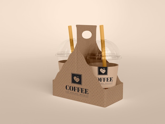 Tirar o modelo da xícara de café