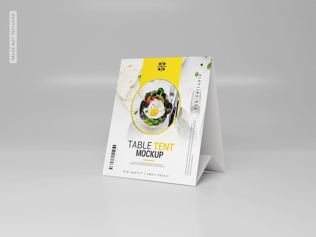 Tischzelt Mockup