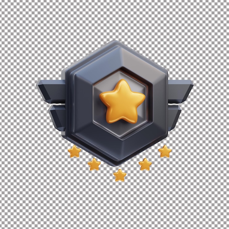 PSD título del juego mvp archivo renderizado en 3d