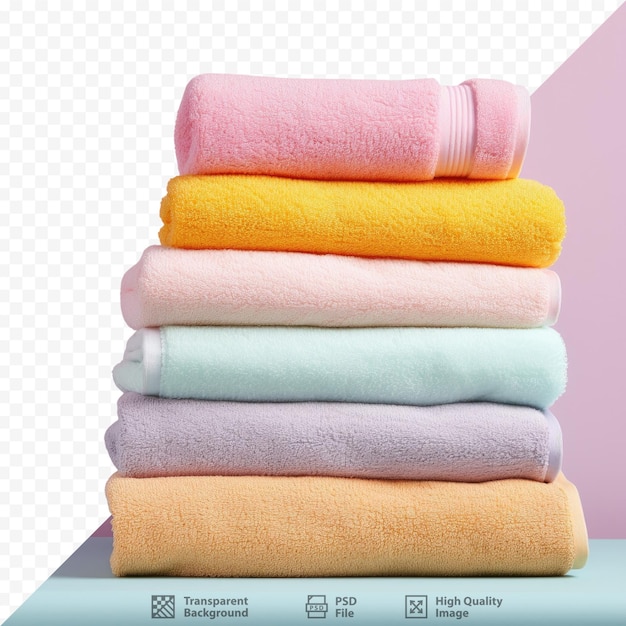 PSD toallas de baño de varios diseños