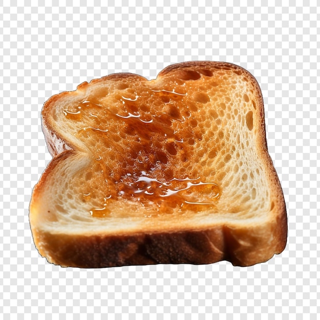 Toast Isolé Sur Fond Transparent