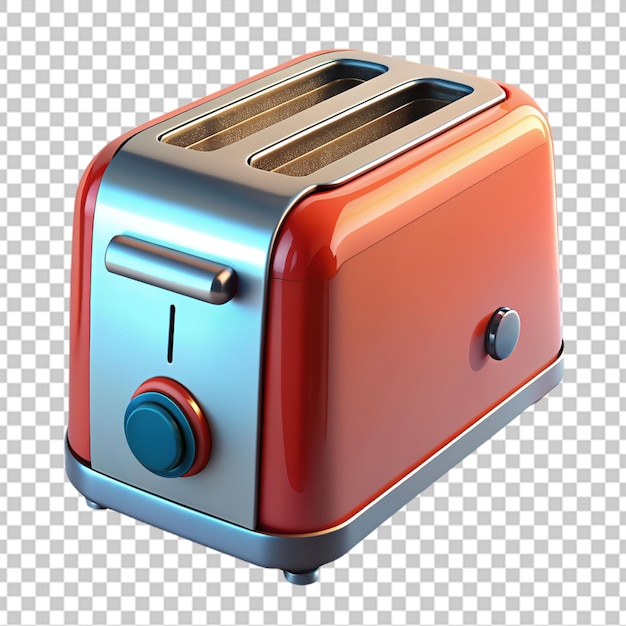 PSD toaster auf durchsichtigem hintergrund isoliert