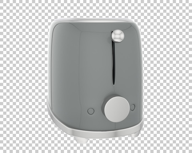 PSD toaster isoliert auf dem hintergrund 3d-rendering-illustration