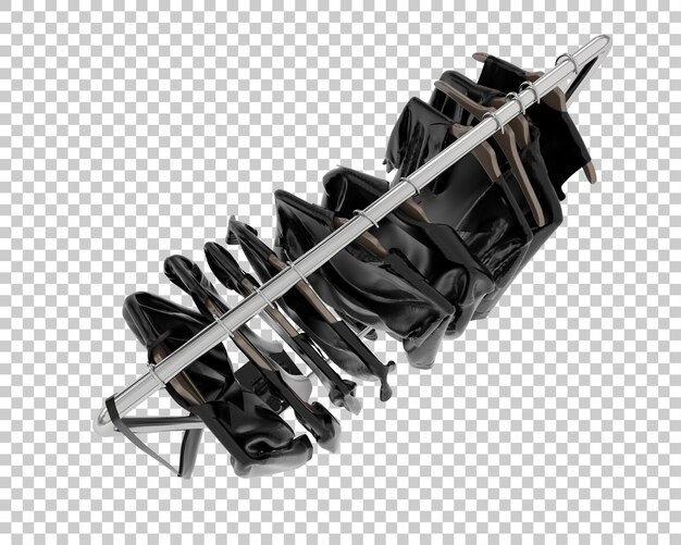 Un tocador aislado sobre un fondo transparente Ilustración de renderización 3D