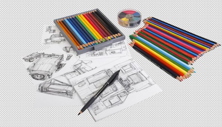 PSD todo lo que necesitas para un dibujo son herramientas perfectas