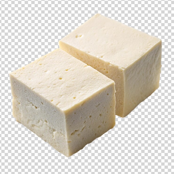 PSD tofu aislado sobre un fondo transparente