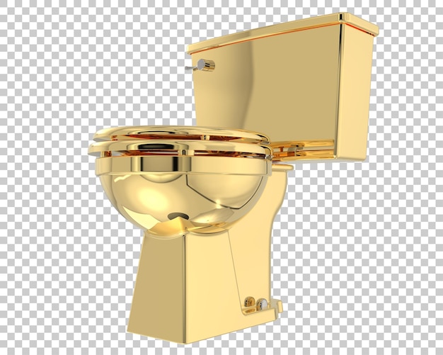 PSD toilette auf transparentem hintergrund 3d-darstellung