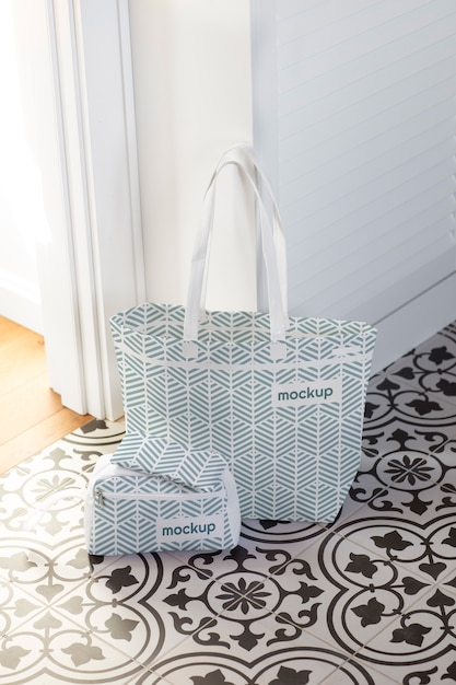 Toilettentaschen-Mockup-Design