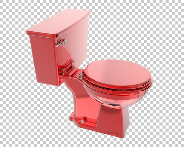 PSD toilettes sur fond transparent illustration de rendu 3d