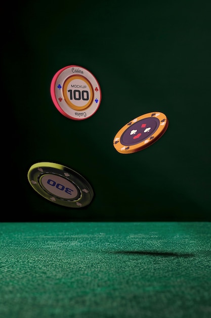 Token nel mockup dello studio