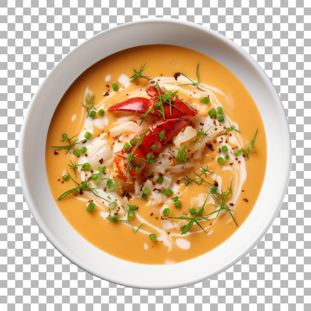 PSD tom yam em fundo transparente