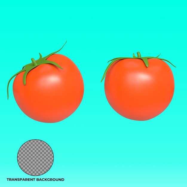 PSD tomate 3d