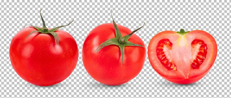 PSD tomate aislado en capa alfa