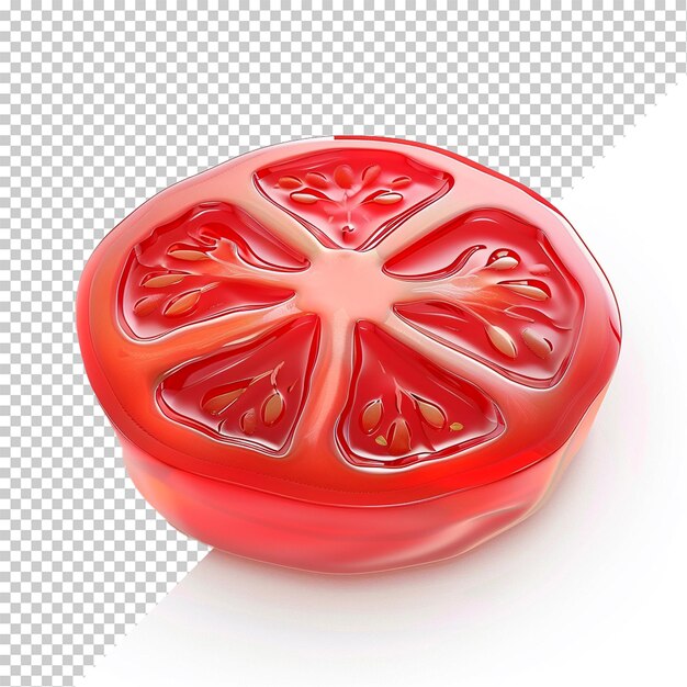 PSD tomate isolado em fundo transparente