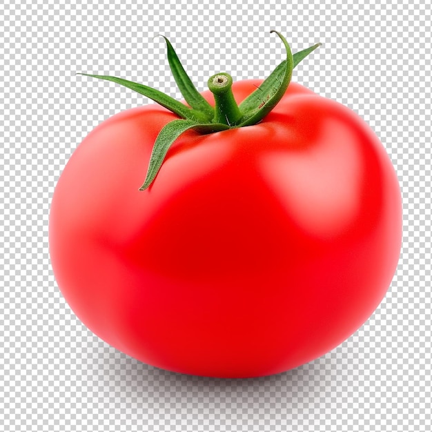 Tomate isoliert auf transparentem Hintergrund Ai