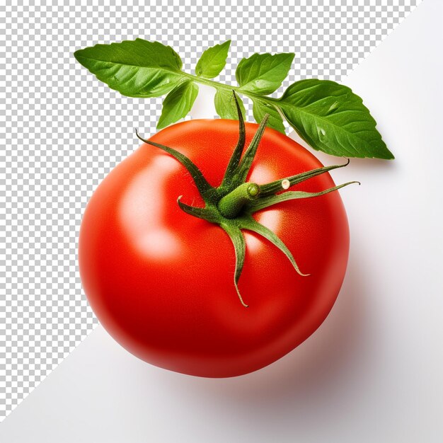 PSD tomate lindo aislado en un fondo transparente