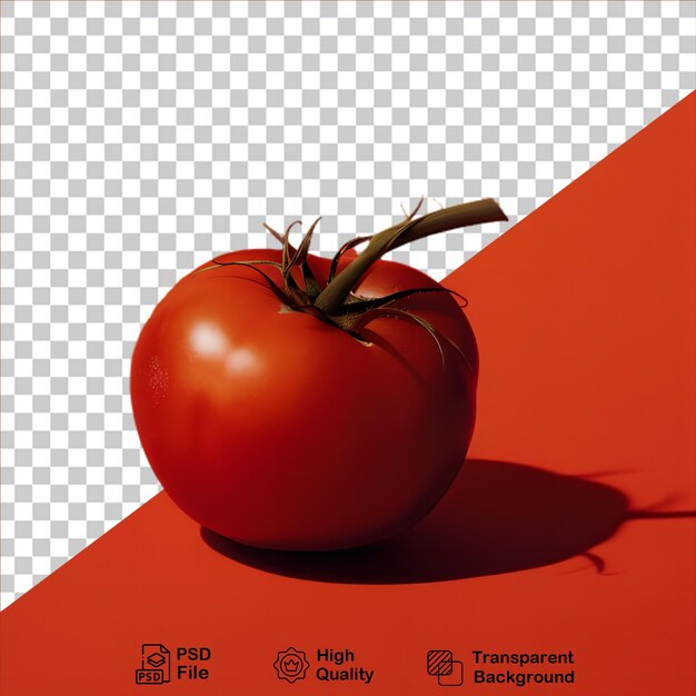 PSD tomate orgánico aislado sobre un fondo transparente incluir archivo png