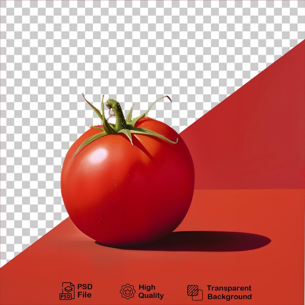 PSD tomate orgánico aislado sobre un fondo transparente incluir archivo png