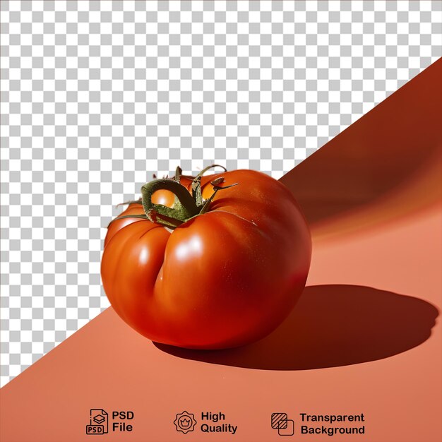 PSD tomate orgânico isolado em fundo transparente incluir arquivo png