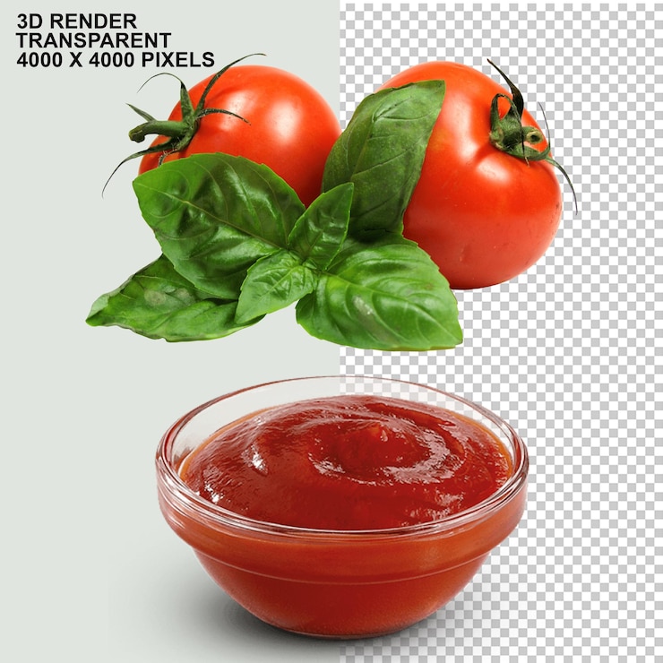 PSD tomate y verduras