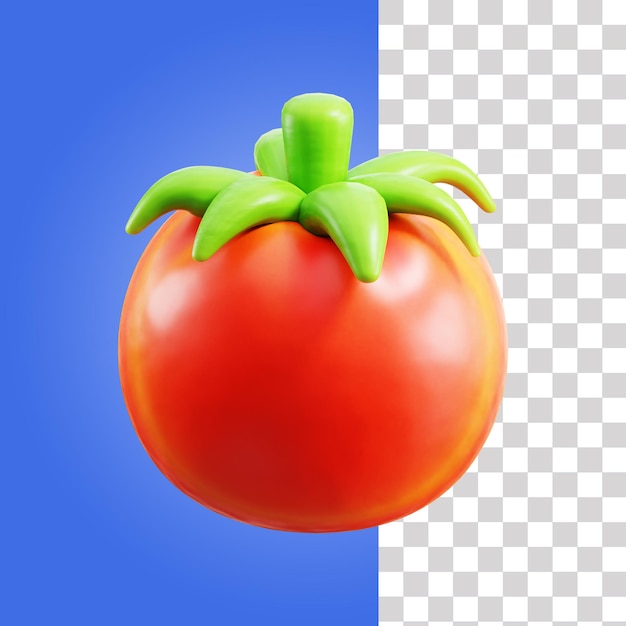 Tomaten-3d-symbol 3