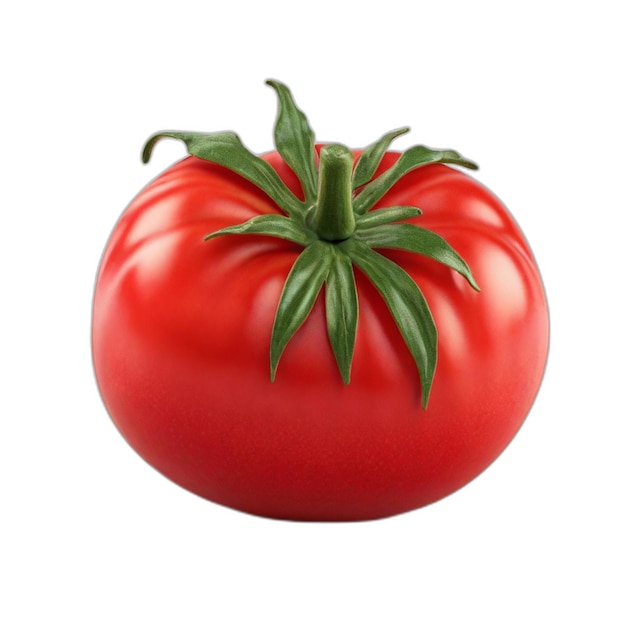 Tomaten-PSD auf weißem Hintergrund