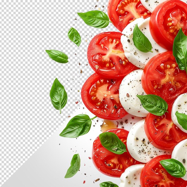 PSD tomates e mozzarella