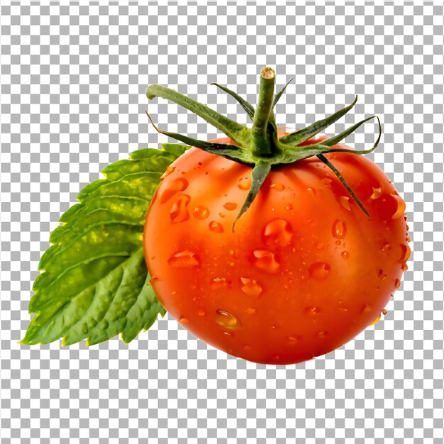 PSD tomates frescos isolados sobre um fundo transparente