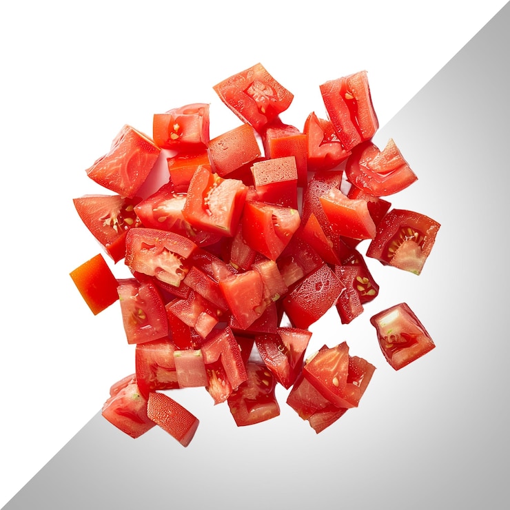 PSD tomates rojos frescos