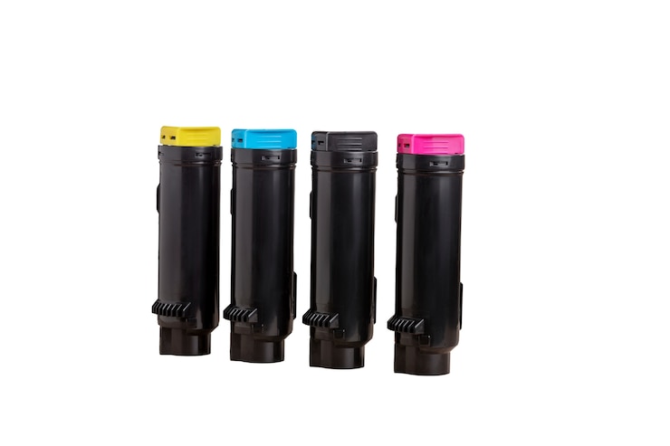 PSD toner terisolasi untuk printer
