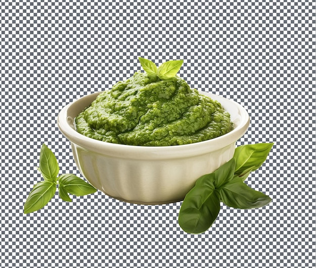 Toothsome Fresh Herb Pesto isolato su uno sfondo trasparente