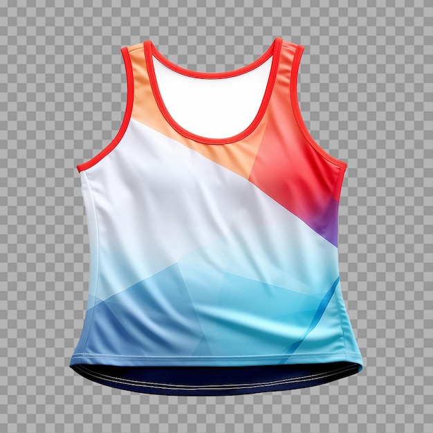 PSD top esportivo feminino isolado em fundo transparente png