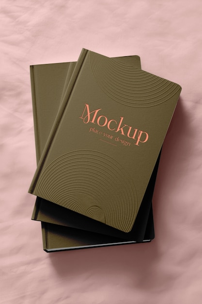 Top-View-Notebook-Mockup-Design