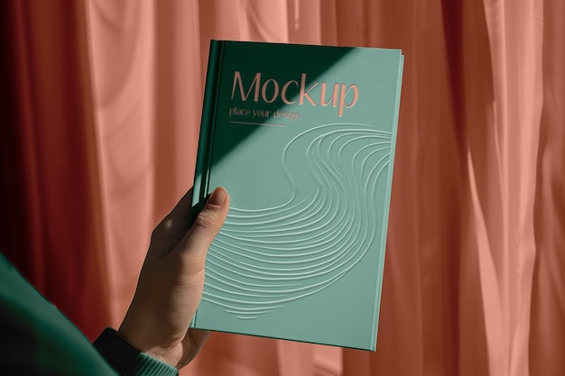 Top-View-Notebook-Mockup-Design