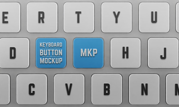 PSD top-view-tastatur-tastenmodell