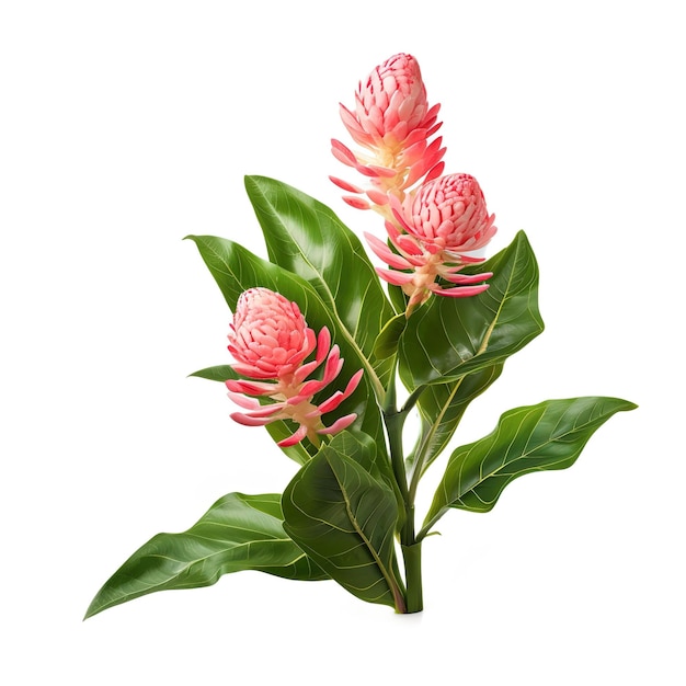 PSD torch-ginger oder wild-ginger ist eine tropische waldblütenpflanze der gingerfamilie zingiberaceae.