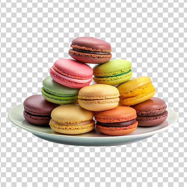 PSD torre de macarón de color pastel