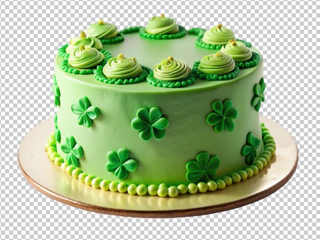 PSD torta vibrante para el día de san patricio