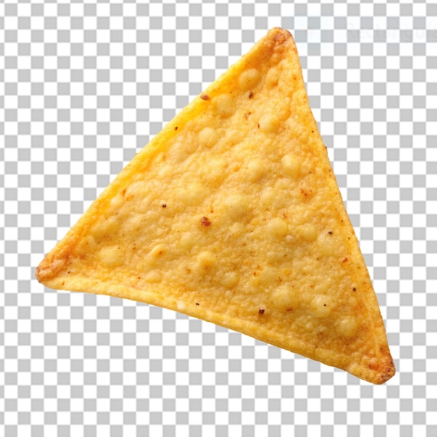 tortilla chip on transparent background