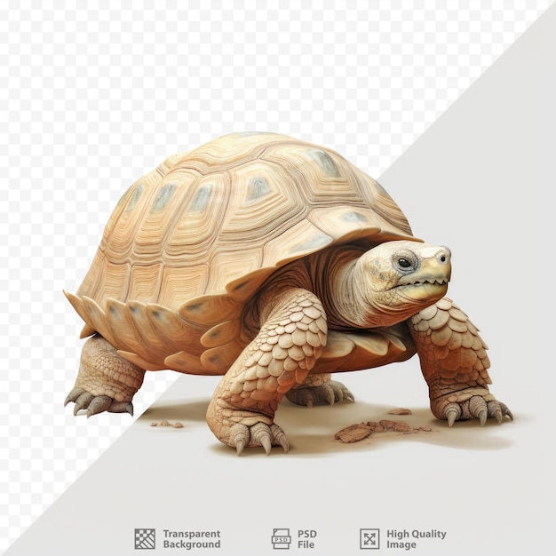 PSD tortue sulcata d'afrique