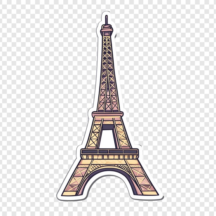 PSD tour sur un fond transparent