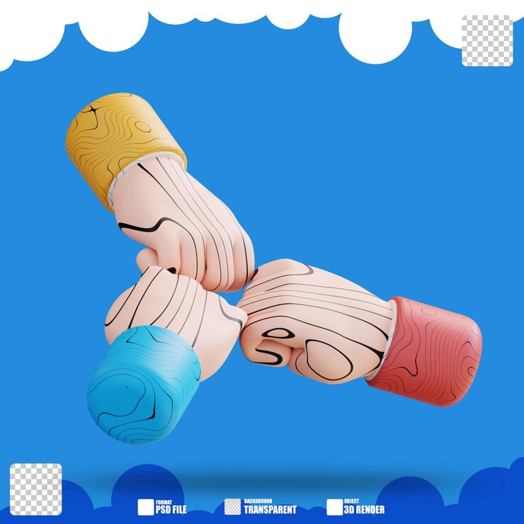 PSD trabalho de tempo de negócios de ilustração 3d 2