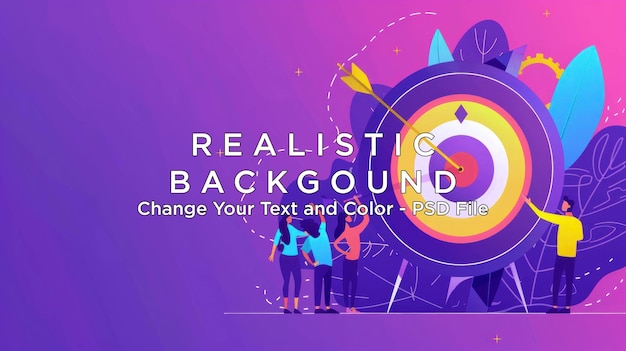 Trabalho em equipe e realização Alcançar o objetivo juntos