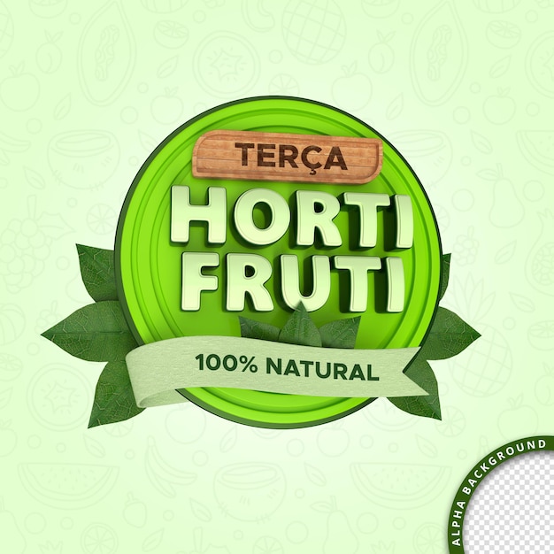 Tracé De Détourage 3d Hortifruti