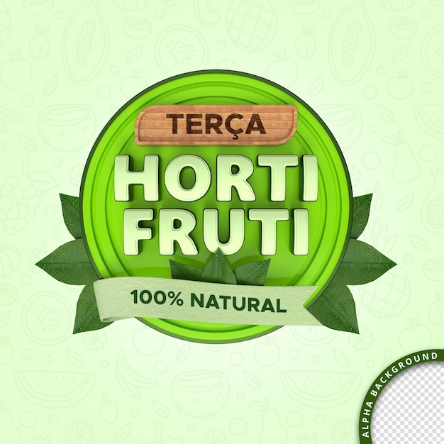 Tracé De Détourage 3d Hortifruti