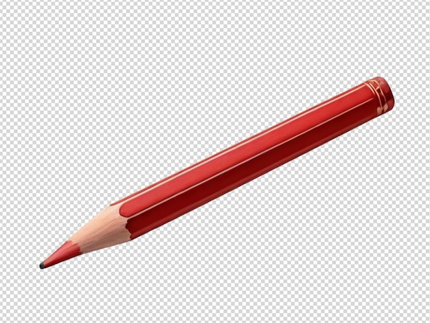 Traços de lápis vermelho png transparente